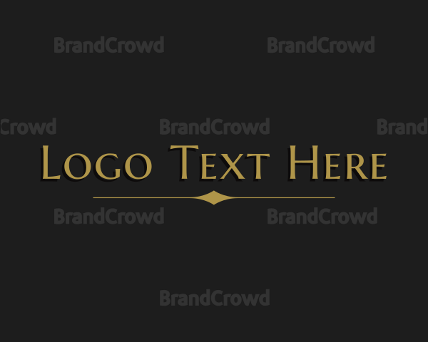 Deluxe Elegant Business Logo