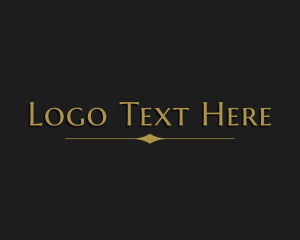 Serif - Deluxe Elegant Business logo design