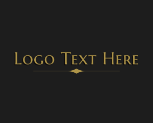 Deluxe Elegant Business Logo