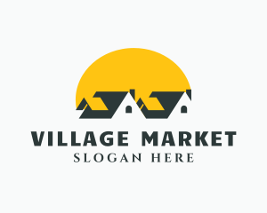 Village - Housing Property Village logo design