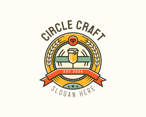 Pub Liquor Beer logo design