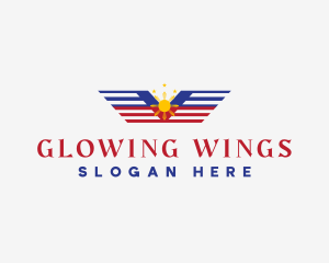 Philippine Wings Flag logo design