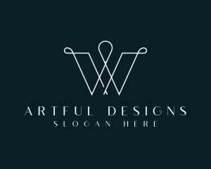 Lifestyle Designer Letter W logo design