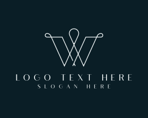 Architect - Lifestyle Designer Letter W logo design