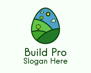 Nature Park Egg Logo