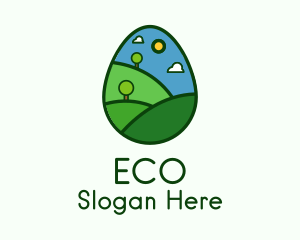Nature Park Egg Logo