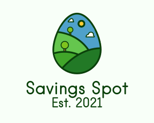 Nature Park Egg logo design