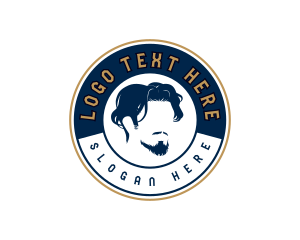 Beard - Fashion Man Hair logo design
