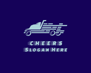 Express Delivery Truck Logo