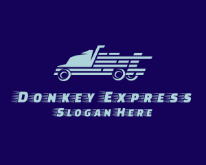 Express Delivery Truck logo design