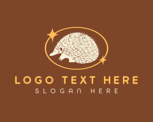 Little Penguin - Australia Echidna Anteater logo design