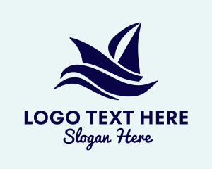 Transport - Sailboat Yacht Club logo design