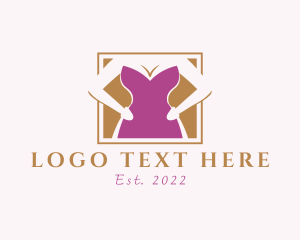 Fashion Boutique - Sexy Dress Lady logo design