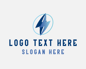 Electrical - Lightning Bolt Electric logo design