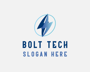 Lightning Bolt Electric logo design