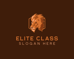 First Class - Feline Animal Lion logo design