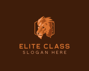 Feline Animal Lion  logo design