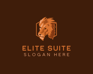 Suite - Feline Animal Lion logo design