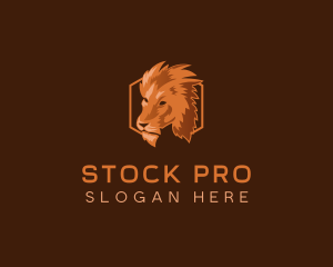 Stock - Feline Animal Lion logo design