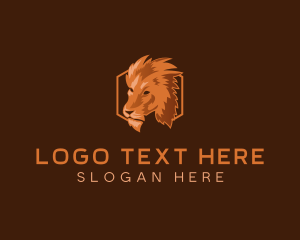 Suite - Feline Animal Lion logo design