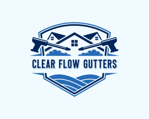 Gutter Pressure Cleaning logo design