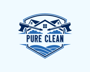 Gutter Pressure Cleaning logo design