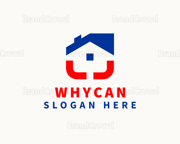 Home Roof Renovation Logo