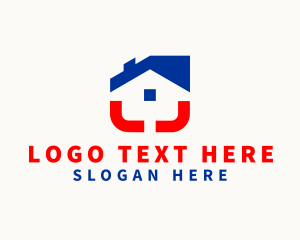 Home Roof Renovation Logo