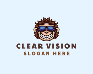 Glasses - Glasses Monkey Gaming logo design