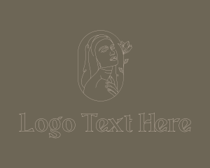 Facial - Beautiful Woman Hijab logo design