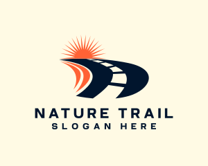 Trail - Logistics Road Highway logo design