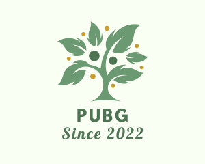 Environmental - Vegan Human Tree logo design