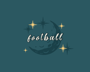 Wordmark - Moon Sparkle Stars logo design
