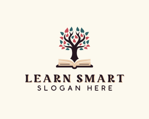 Academic Tutoring Book logo design