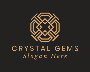 Gold Diamond Decoration  logo design