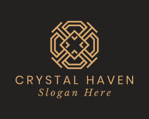 Gold Diamond Decoration  logo design