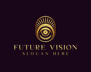 Mystic Astrology Vision logo design