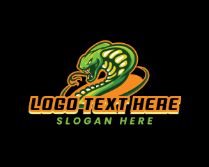 Savage - Cobra Snake Gaming logo design
