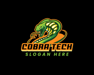 Cobra - Cobra Snake Gaming logo design