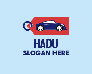 Auto Car Sales Tag logo design
