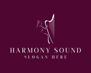 Musician - Musician Harp Recital logo design