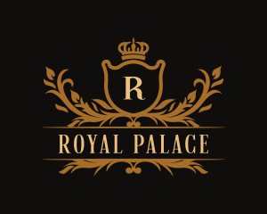 Shield Royalty Monarchy logo design