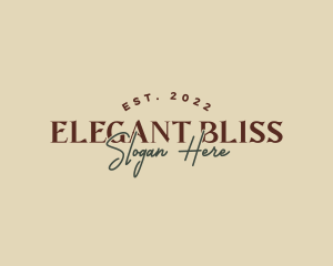 Elegant Rustic Brand Logo