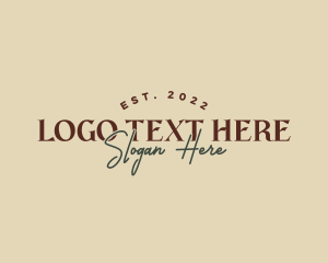 Brand - Elegant Rustic Brand logo design