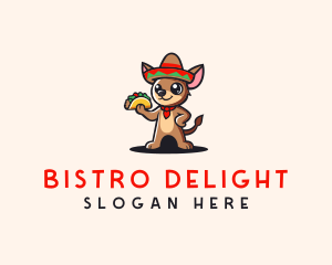 Mexican Dog Taco logo design