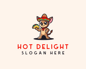 Mexican Dog Taco logo design