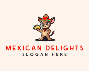 Mexican Dog Taco logo design