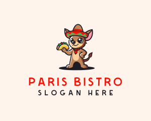 Mexican Dog Taco logo design