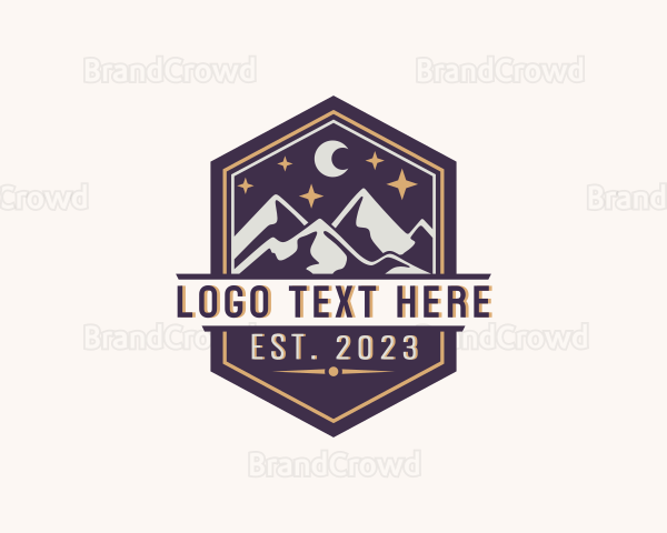 Outdoor Mountain Nature Logo