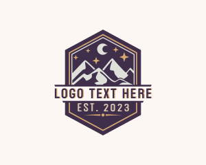 Trek - Outdoor Mountain Nature logo design